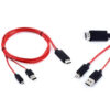 ΑΝΤΑΠΤΟΡΑΣ ΕΙΚΟΝΑΣ MICRO USB ΣΕ HDMI (1 μέτρο)